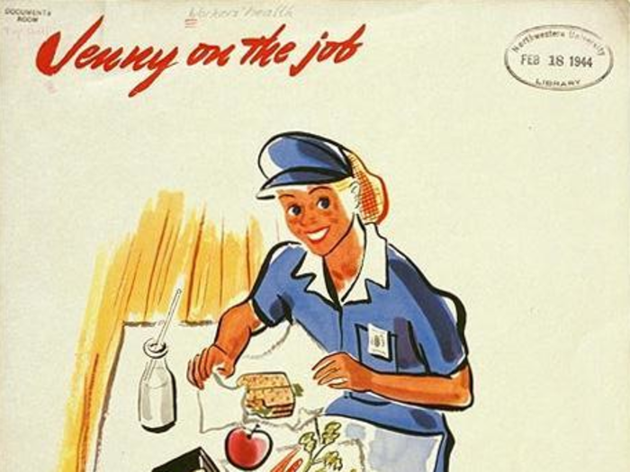 1940s: Eat like a man!