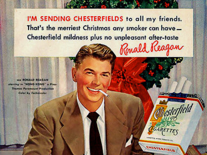 1952: Everyone wants cigarettes as a Christmas present, right?