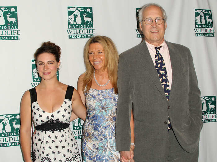 Chevy Chase is the tallest member of his family at 6’4.”