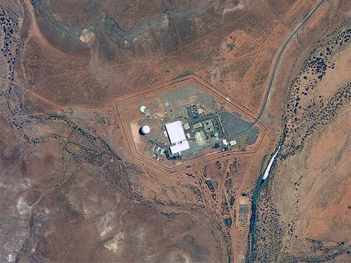 Nurrungar, a ballistic missile control site near Woomera, Southern Australia, was run by the Australian Defence Force (ADF) and the U.S. Air Force from 1969 to 1999 to provide early detection of missile launches and nuclear detonations via US satellites.