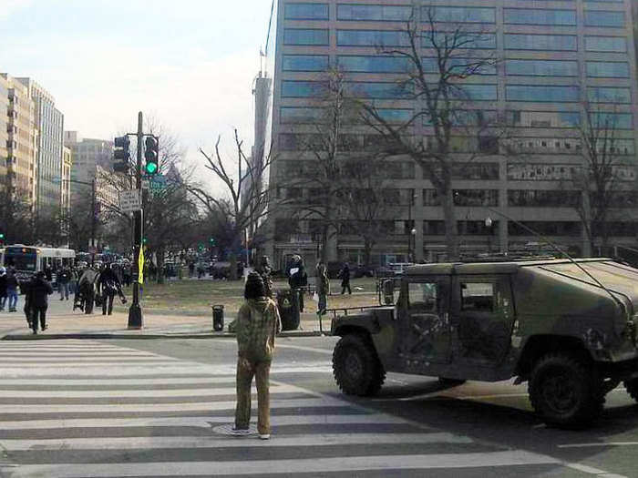 National Guard troops have been shipped in from across the country to help out.