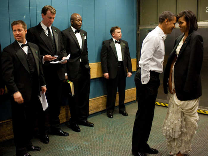 At the end of the day, when the President is enjoying his Inaugural Ball, the Secret Service will still be close by.