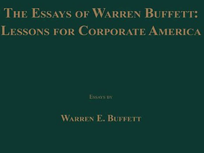 The Essays Of Warren Buffett