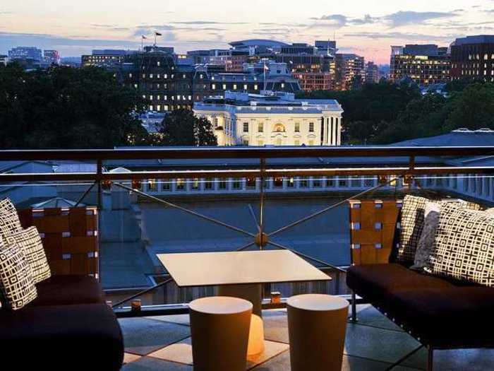 The W Hotel in DC has an "Extreme-Wow Suite" for $50,000.