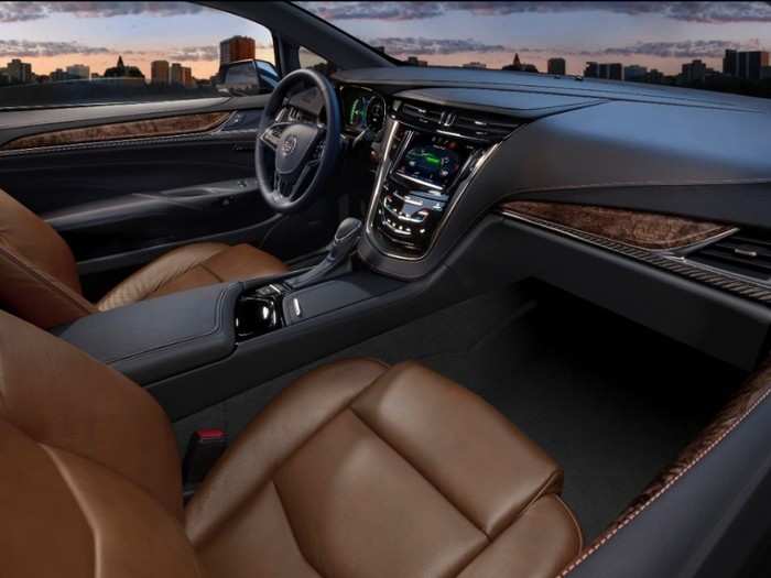 The ELR will feature the first application of a new interior designed by Cadillac.