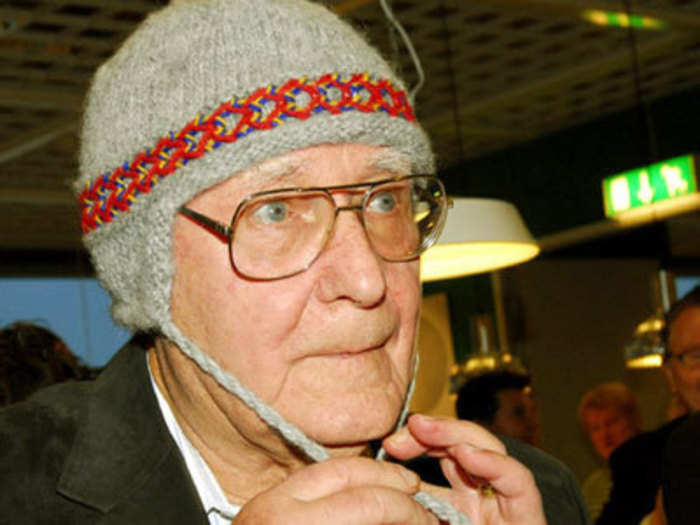 Ingvar Kamprad, founder of IKEA