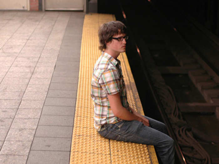 If you fall onto the subway tracks, the worst thing to do is try and climb back up