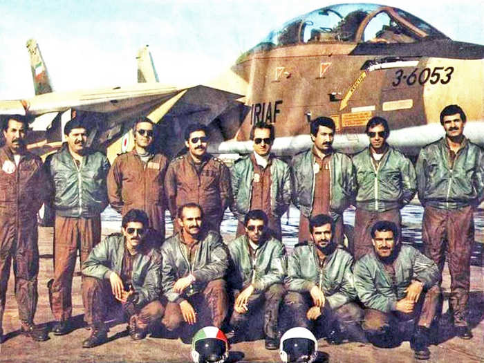 In the meantime, Iran had their own fleet of American-made F-14 Tomcats ... sold in a time of better relations.