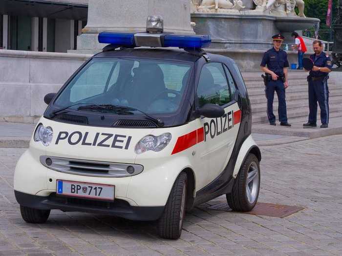 The quality of the Austrian police force is said to be comparable in training, efficiency, and expertise to most U.S. cities. And it really shows — Austria has one of the lowest crime rates in Europe.