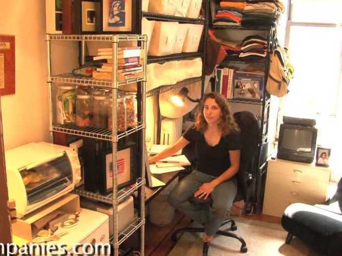 This Manhattan studio measures just 90 square feet.