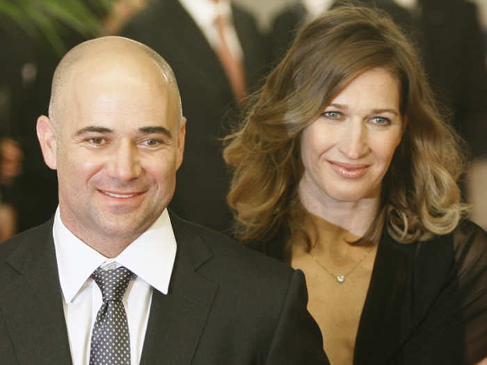 13. $43,000 to receive a one-hour private lesson with tennis greats Andre Agassi and Steffi Graf in Las Vegas.