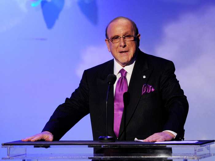 12. $47,500 for a 30-minute meeting with music industry exec Clive Davis and the opportunity to perform a three-song demo.