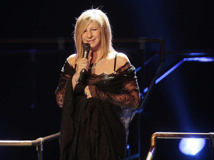 [TIE] 6. An $80,000 bid allowed one person to be Barbra Streisand