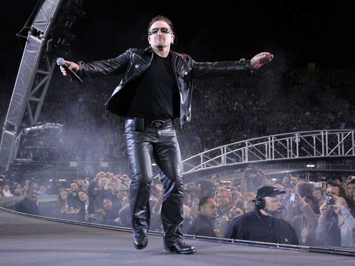 1. The person who paid $212,000 received VIP seats to a U2 show, met Bono backstage afterward, and received his Irish Falcon Gretsch Guitar signed and personalized.