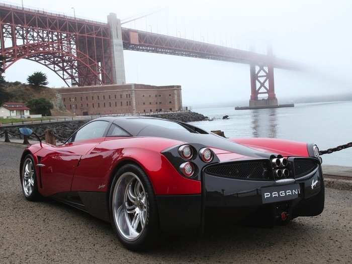 All the same, the magazine described driving the Huayra "like being two boogers riding in a cheetah