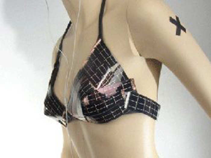 This solar-powered bikini soaks up sun rays to power your smartphone and other small electronics