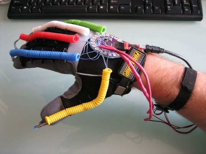 Beat Glove is a wearable music instrument