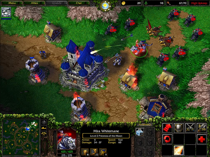 Warcraft III: The Frozen Throne - Another strategy title from Blizzard, Warcraft 3 is still going strong after more than 10 years on the market. If you