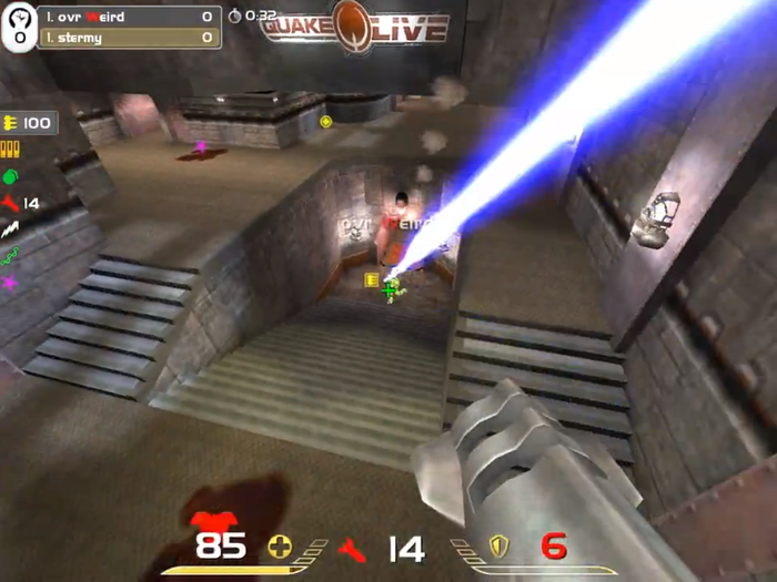 Quake Live - Based on Quake 3, one of the first shooters with a major competitive gaming scene, Quake Live is notable for letting you play for free right in the web browser. Tournaments are hosted by the developer, id Software, as well as Dreamhack and others.