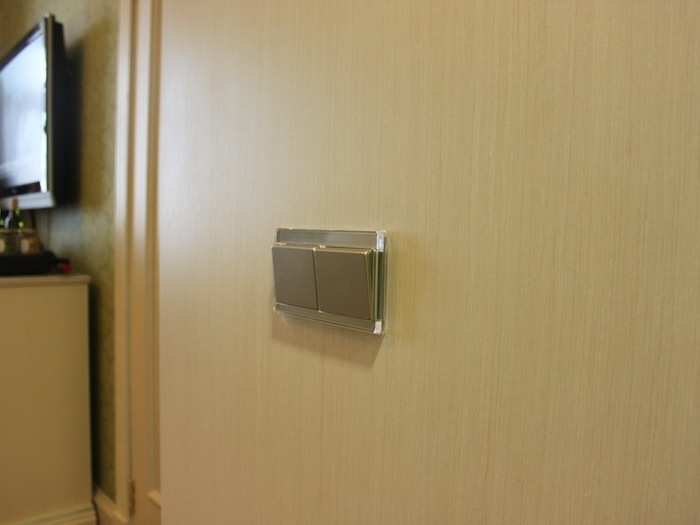 The light switches will only work with the keycard in that slot.