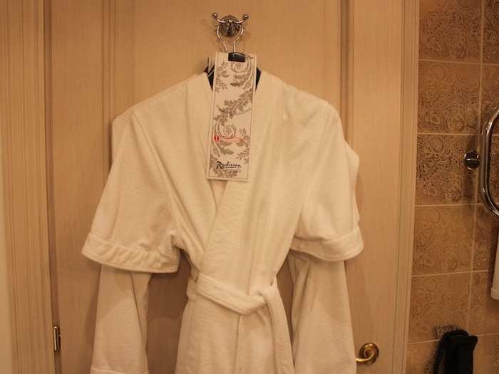 Even a comfy robe!