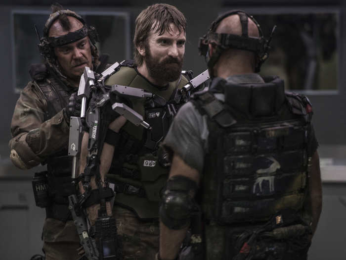 Fans of Blomkamp will remember Copley as the lead in "District 9" who slowly turned into an alien.