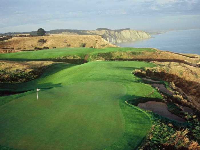 The course at Cape Kidnappers in Hawke