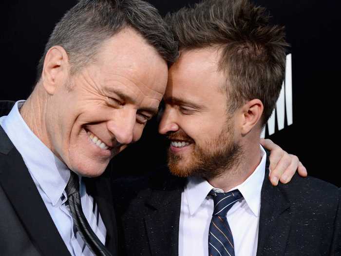 Now, check out photos of the cast at the "Breaking Bad" premiere.