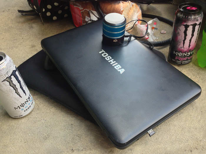 Mux also uses his Toshiba laptop for gaming. He plays Sims 3, Skyrim, and Call of Duty: Modern Warfare 3.