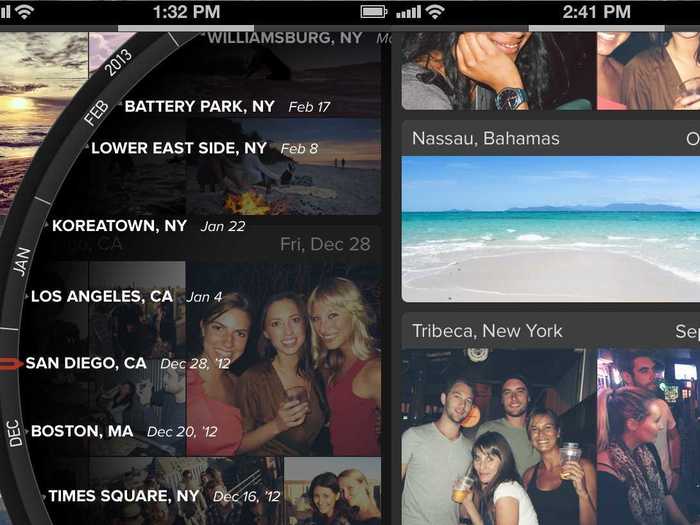 Viewfinder is another photo app that organizes all your pictures in one place. The app is a personal and private way to share photos with the people you want. If you don