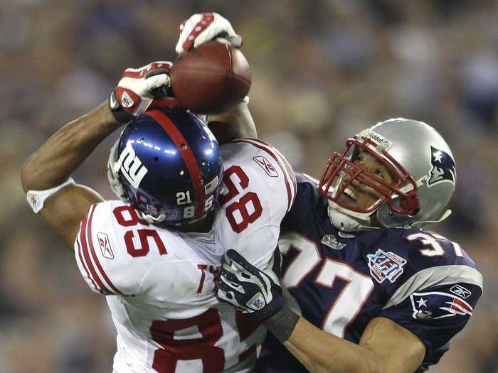 David Tyree made the famous helmet catch three years after getting cited for marijuana possession