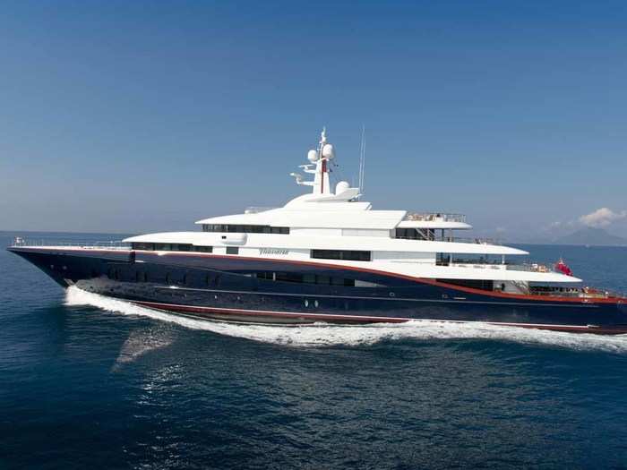 A "Gigayacht" – $168 million