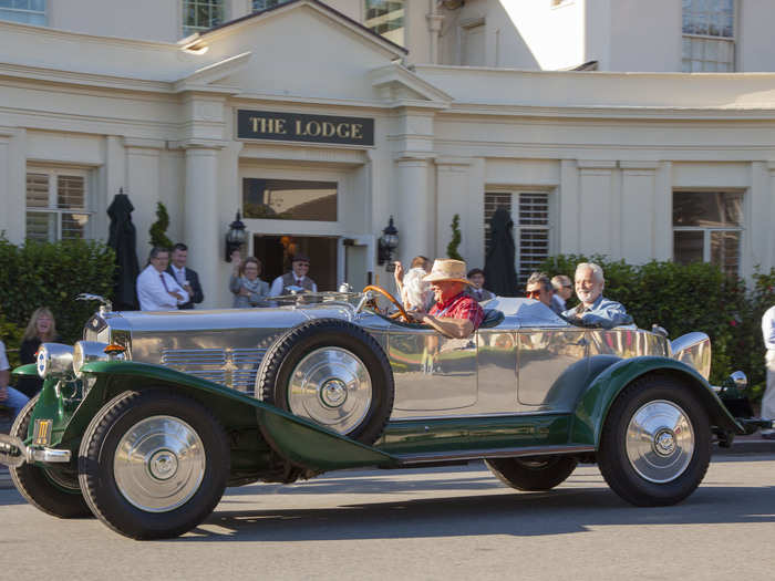 Each car that wins its class is in the running for the top prize: Best of Show.