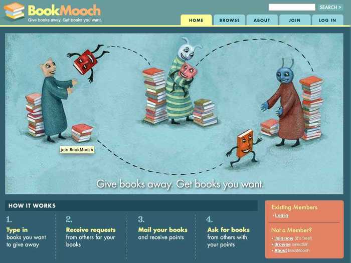 SWAP: Bookmooch.com