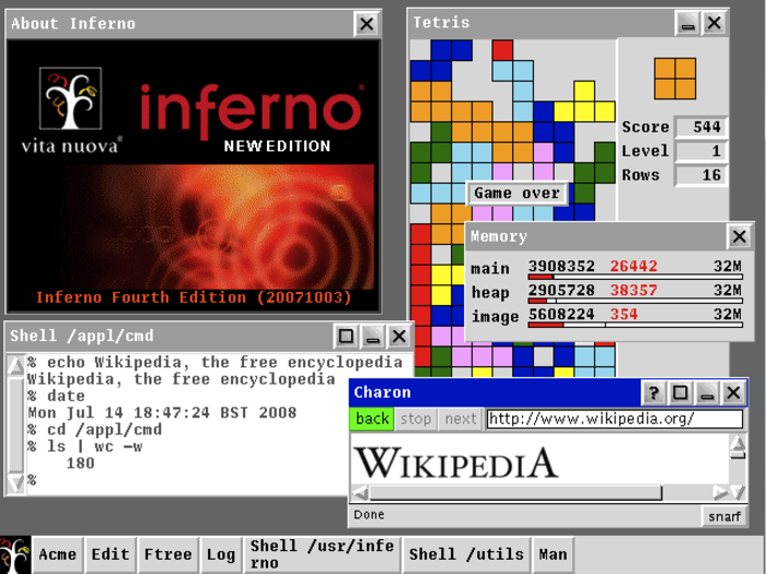 Inferno (operating system)