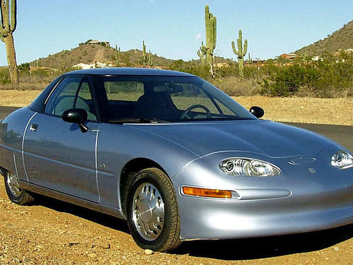 1996: The most controversial electric car ever, the EV-1, is introduced.