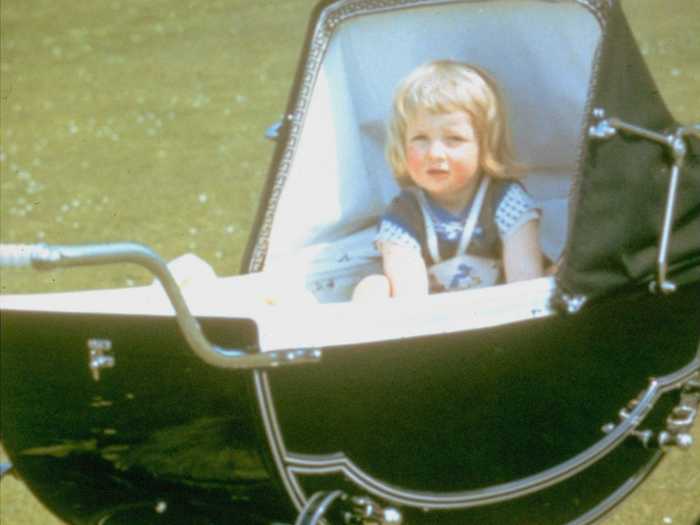 Here she is in a stroller at Park House in 1962.