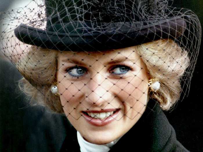 Princess Diana was a fashion icon, seen in Paris in 1988.