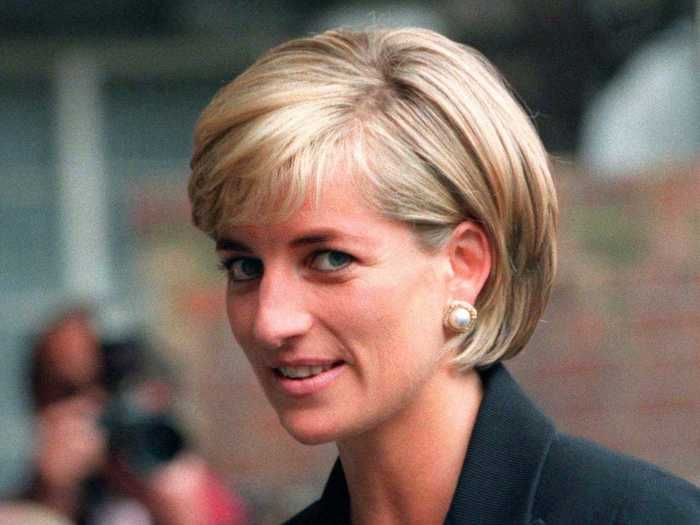 Princess Di sported a chic bob in the summer of 1997.