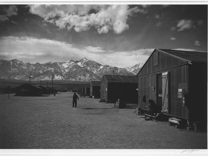 It was an abandoned agricultural settlement that was repurposed as relocation center.