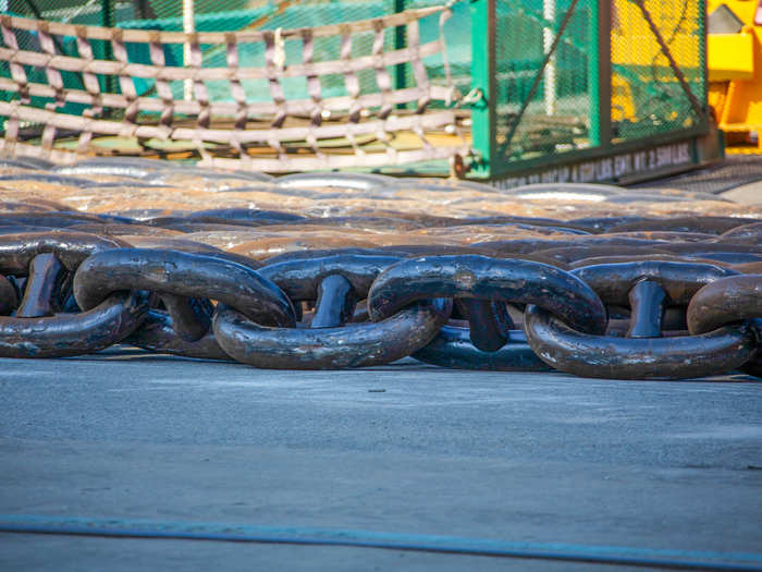 But building ships does forge unique bonds among Newport workers and Navy personnel. Sharing a culture and workplace where anchor chains have 360-pound links is just a part of it.