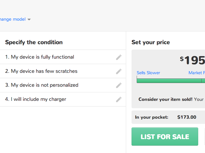 Or you can lower the price and complete the sale much faster.