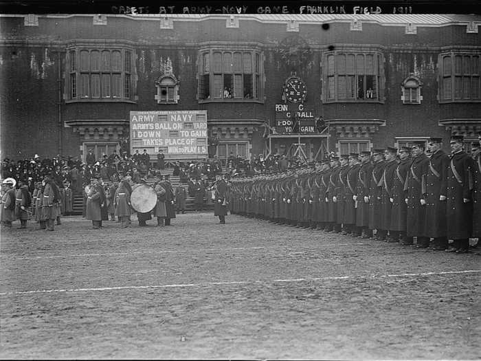 Army-Navy game at Franklin Field (1911)