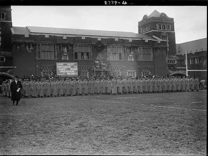 Army-Navy game at Franklin Field (1911)