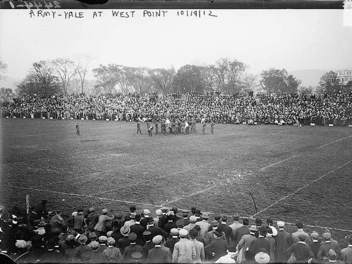 Army-Yale game at West Point (1912)