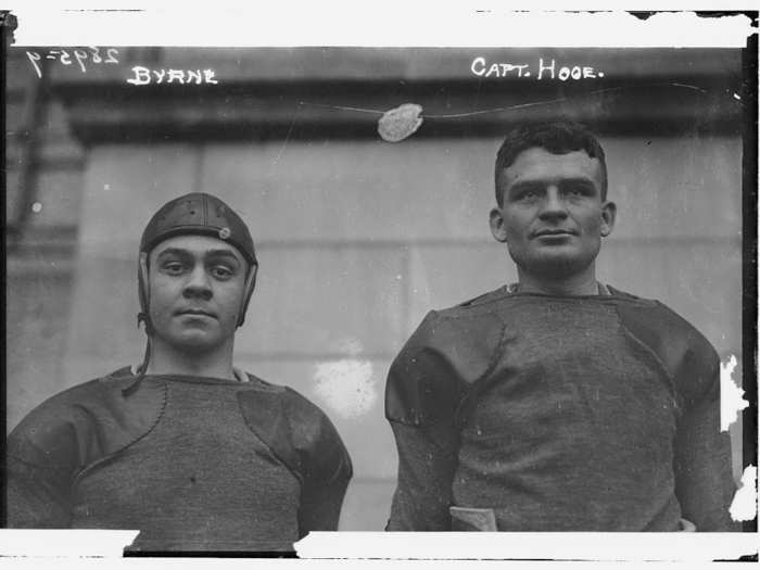 Hoge and a teammate (1913)