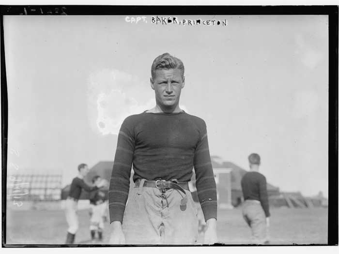 Princeton captain Hobart Amory Hare Baker (1913)