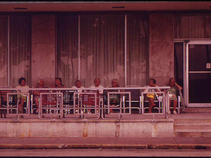 South Beach, Miami Beach – One of the Many Retirement Areas in Southern Florida. Income of the Retirees in This Area Was Not High, and Most Lived in Residential Hotels Such as the One Pictured Here. (Miami Beach)