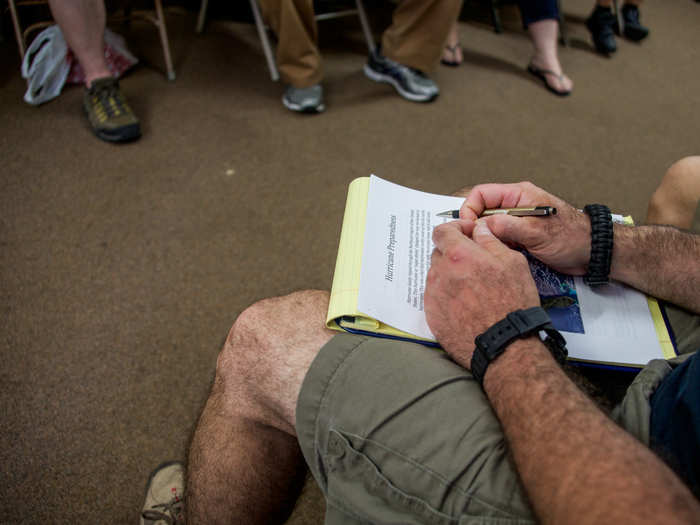 Jason also teaches a Sunday morning preparedness class at a local church.