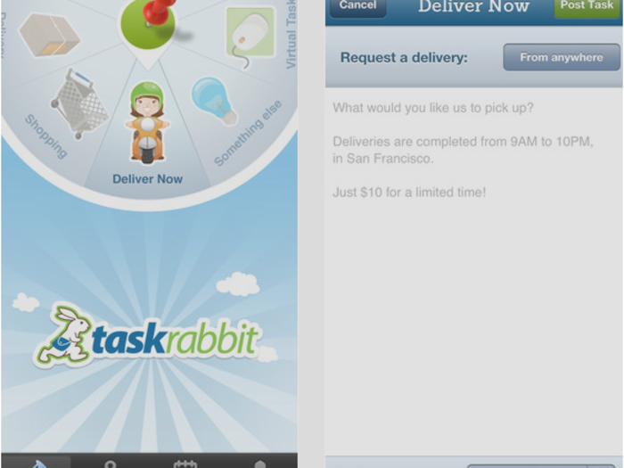 TaskRabbit will do all of your errands for you.